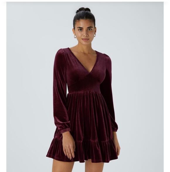 HALARA Dresses & Skirts - HALARA Set of 3 Red Dresses Size XL Burgundy